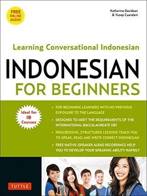 indonesian for beginners - learning conversational indonesian (with free online audio)