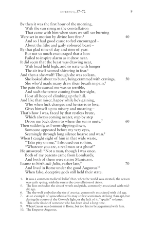 inferno: dual language and new verse translation