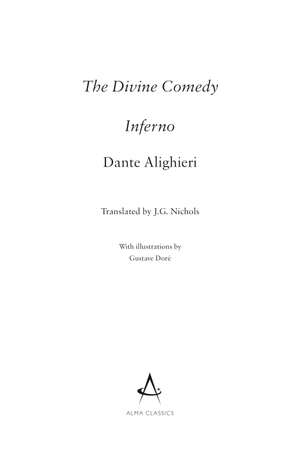 inferno: dual language and new verse translation