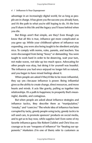 influence is your superpower