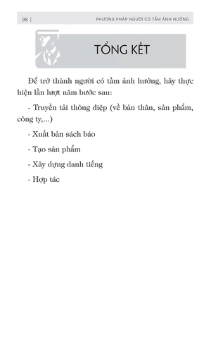 influencer - phương pháp 5 bước để trở thành người có tầm ảnh hưởng nhất trong lĩnh vực của bạn