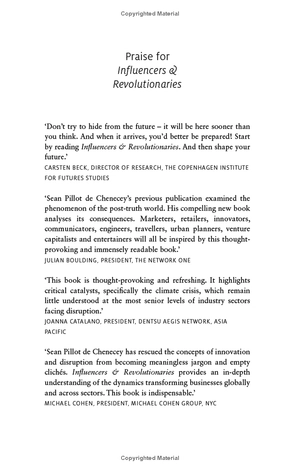 influencers and revolutionaries: how innovative trailblazers, trends and catalysts are transforming business (kogan page inspire)