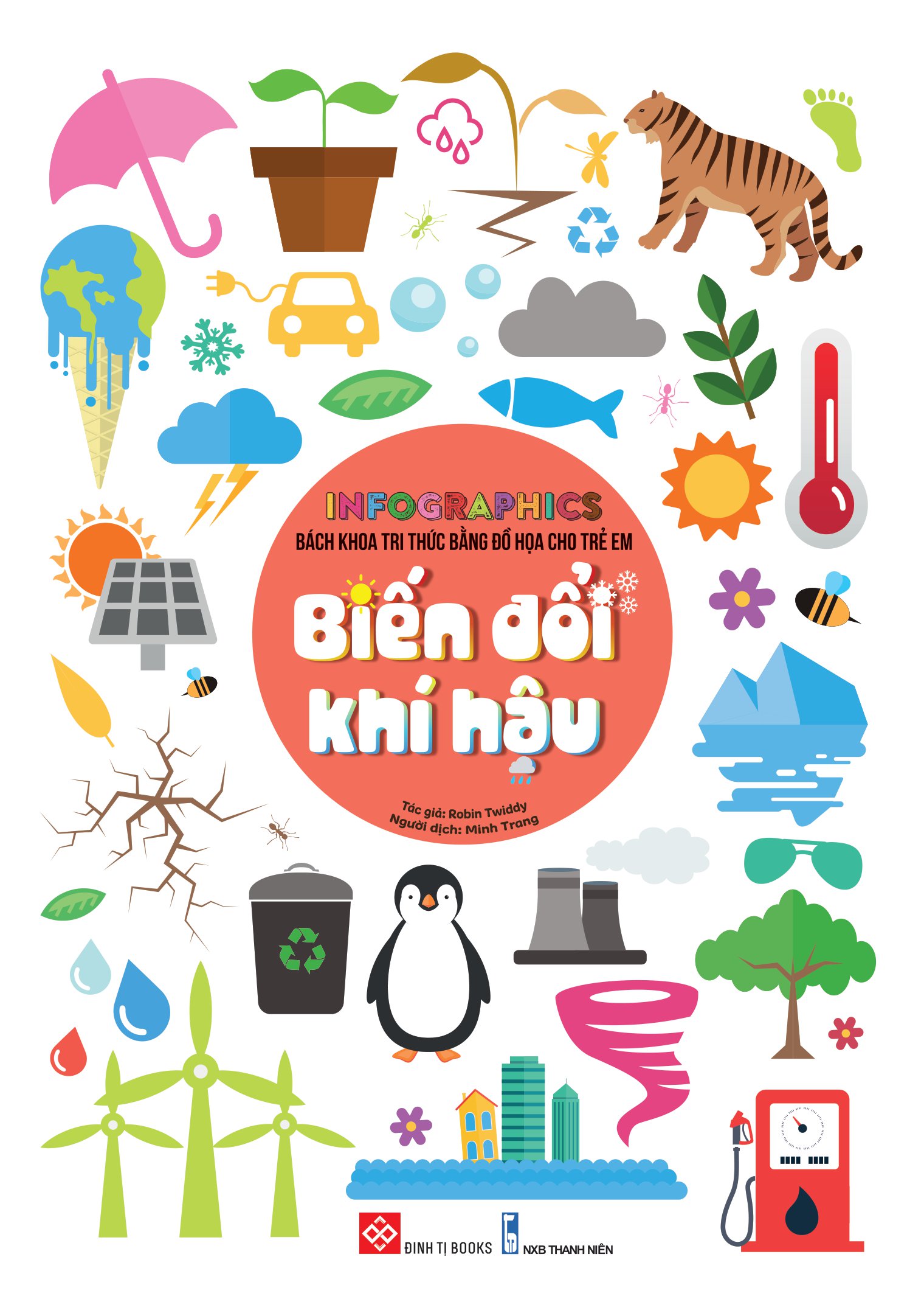 infographics - bách khoa tri thức bằng đồ họa cho trẻ em - biến đổi khí hậu