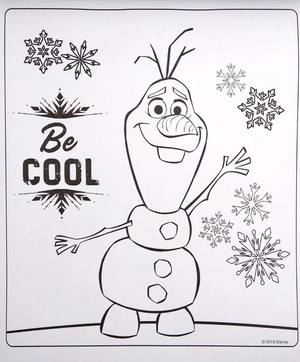 inkredibles: colour burst disney frozen 2 colouring kit