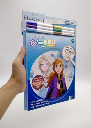 inkredibles: colour burst disney frozen 2 colouring kit