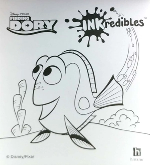 inkredibles finding dory carry along travel markers