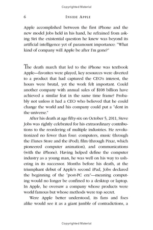 inside apple: how america's most admired - and secretive - company really works