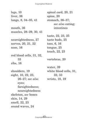 inside your outside! all about the human body