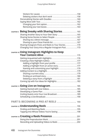 instagram for dummies 2nd edition