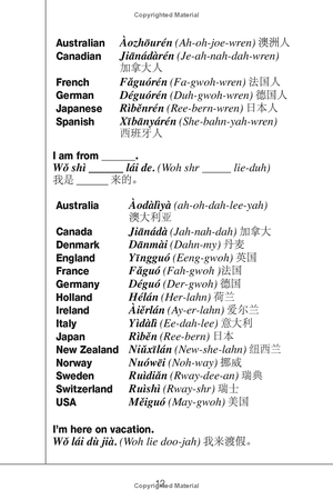 instant chinese - how to express over 1,000 different ideas