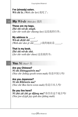 instant chinese - how to express over 1,000 different ideas