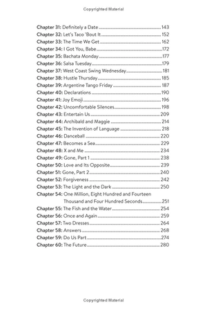 instructions for dancing: the number one new york times bestseller