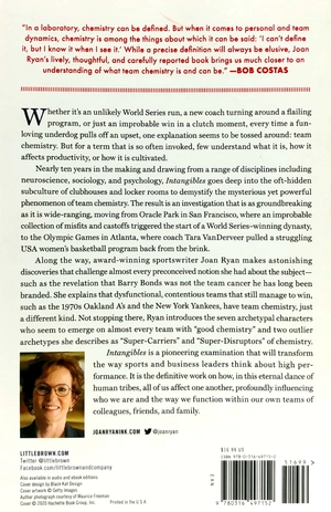 intangibles: unlocking the science and soul of team chemistry