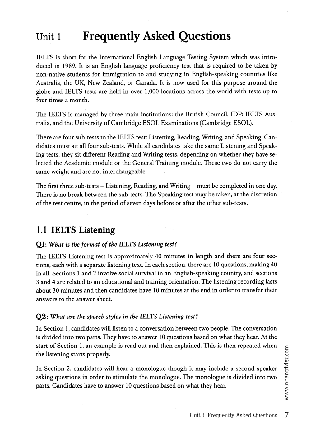 integrated english for ielts