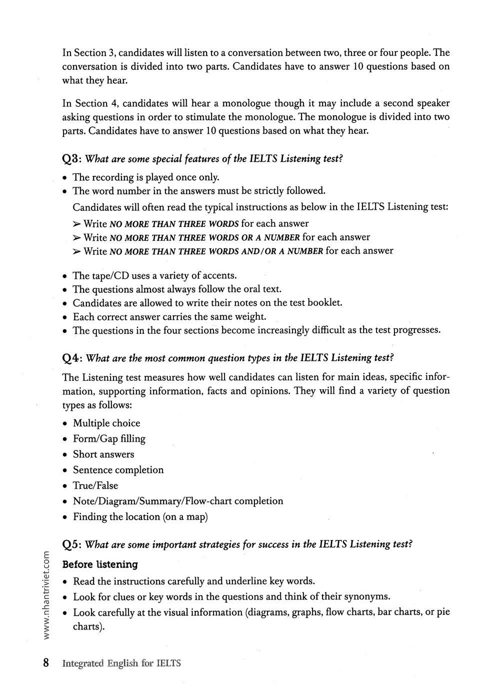 integrated english for ielts