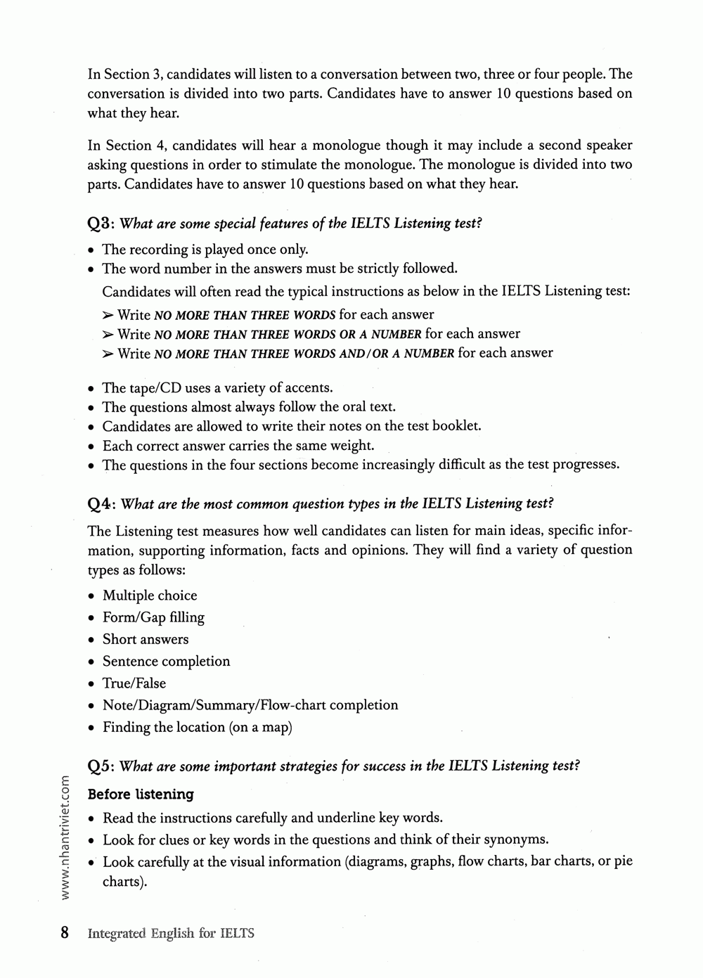 integrated english for ielts