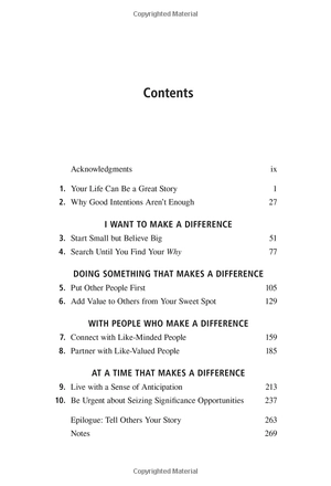 intentional living: choosing a life that matters