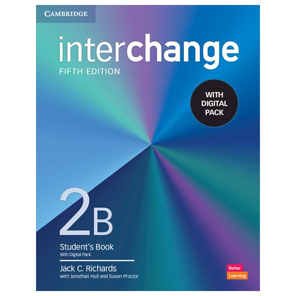 interchange level 2b student's book with digital pack, 5th edition