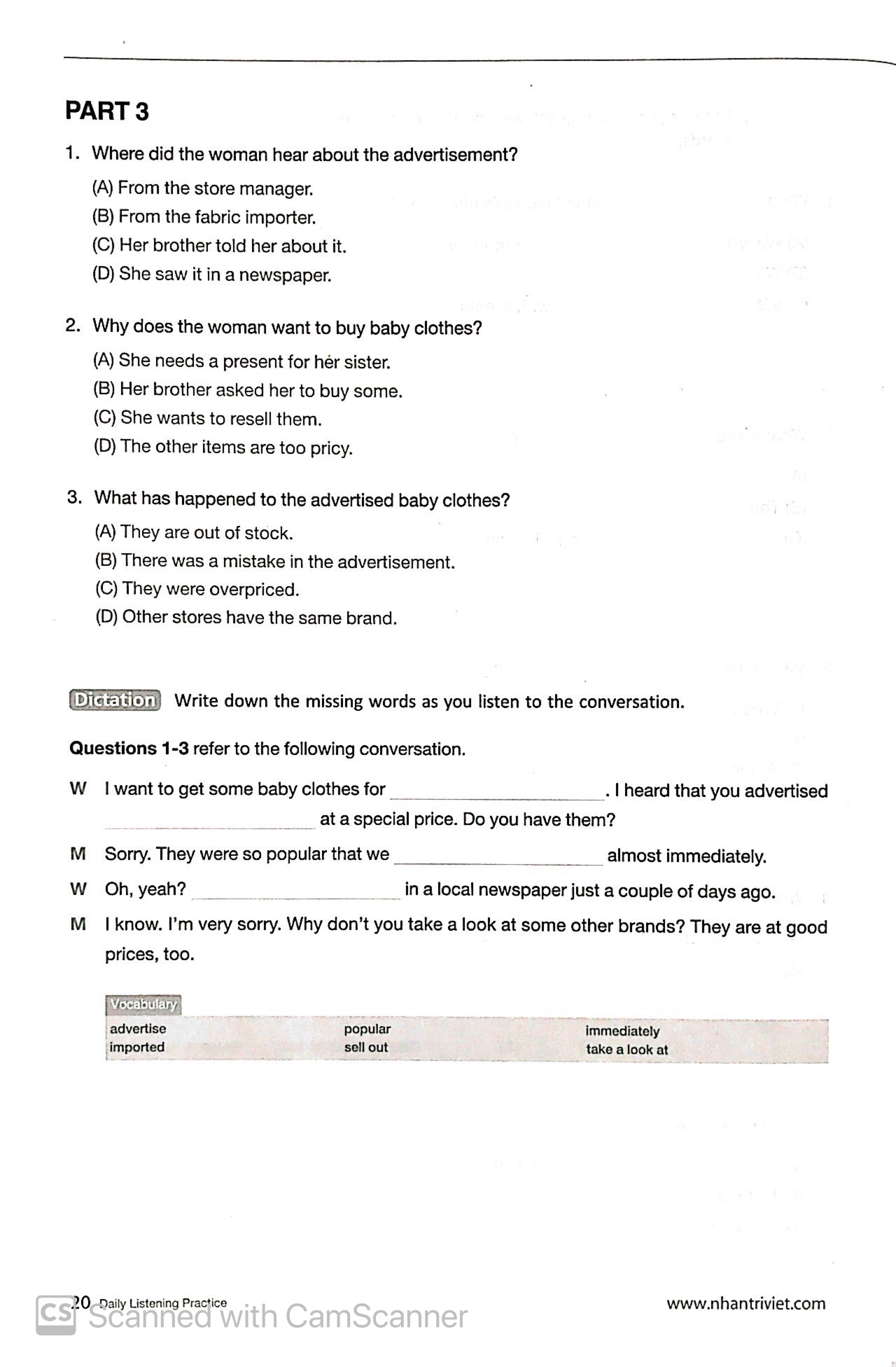 introductory course tnt - toeic volume two (kèm cd)