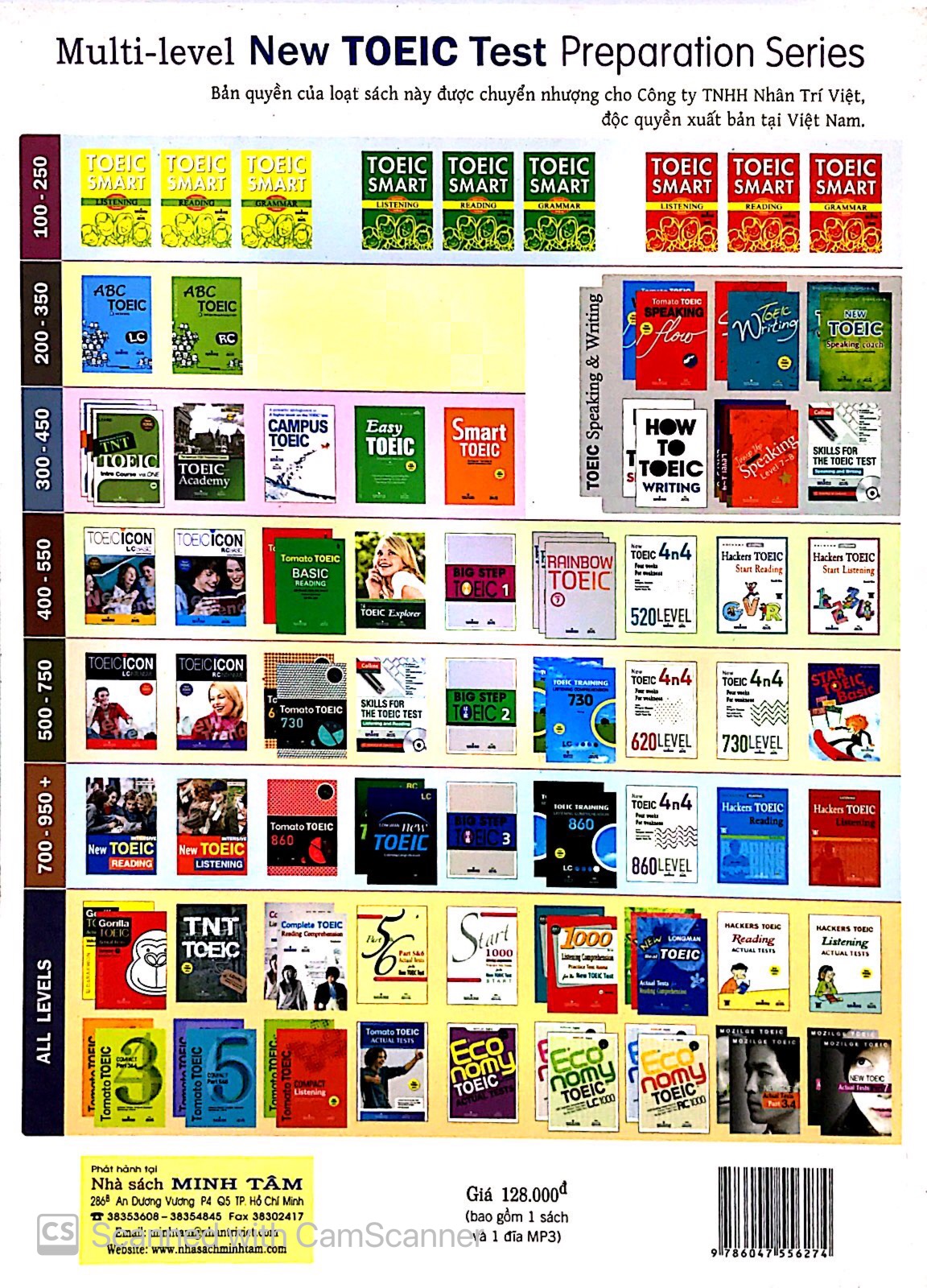 introductory course tnt - toeic volume two (kèm cd)