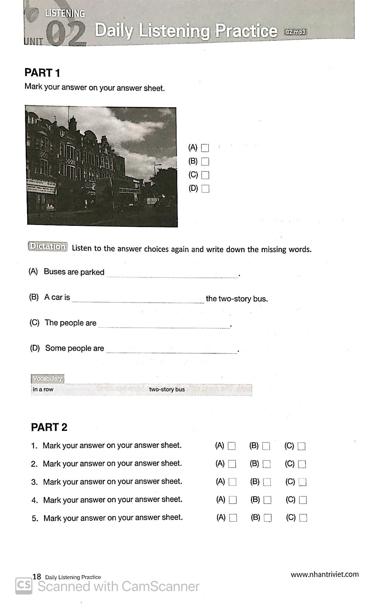 introductory course tnt - toeic volume two (kèm cd)