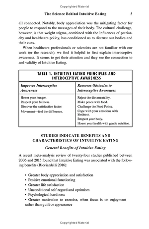 intuitive eating, 4th edition: a revolutionary anti-diet approach