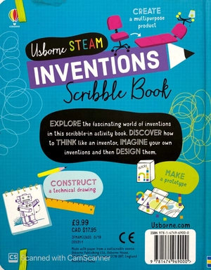 inventions scribble book (scribble books)