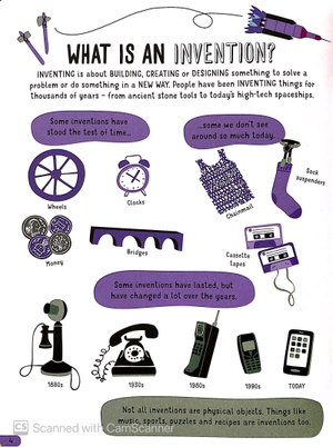 inventions scribble book (scribble books)