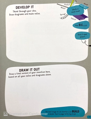 inventions scribble book (scribble books)