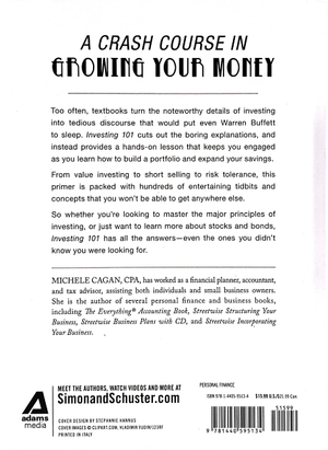 investing 101 : from stocks and bonds to etfs and ipos, an essential primer on building a profitable portfolio