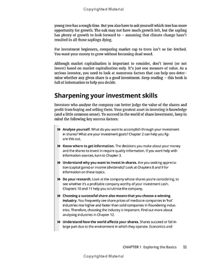 investing in shares for dummies 3rd edition