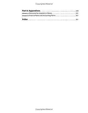 investing in shares for dummies 3rd edition