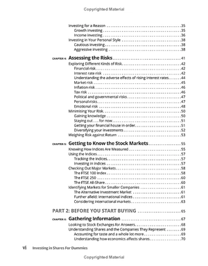 investing in shares for dummies 3rd edition