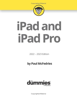 ipad and ipad pro for dummies