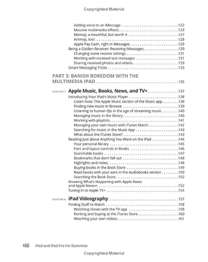 ipad and ipad pro for dummies