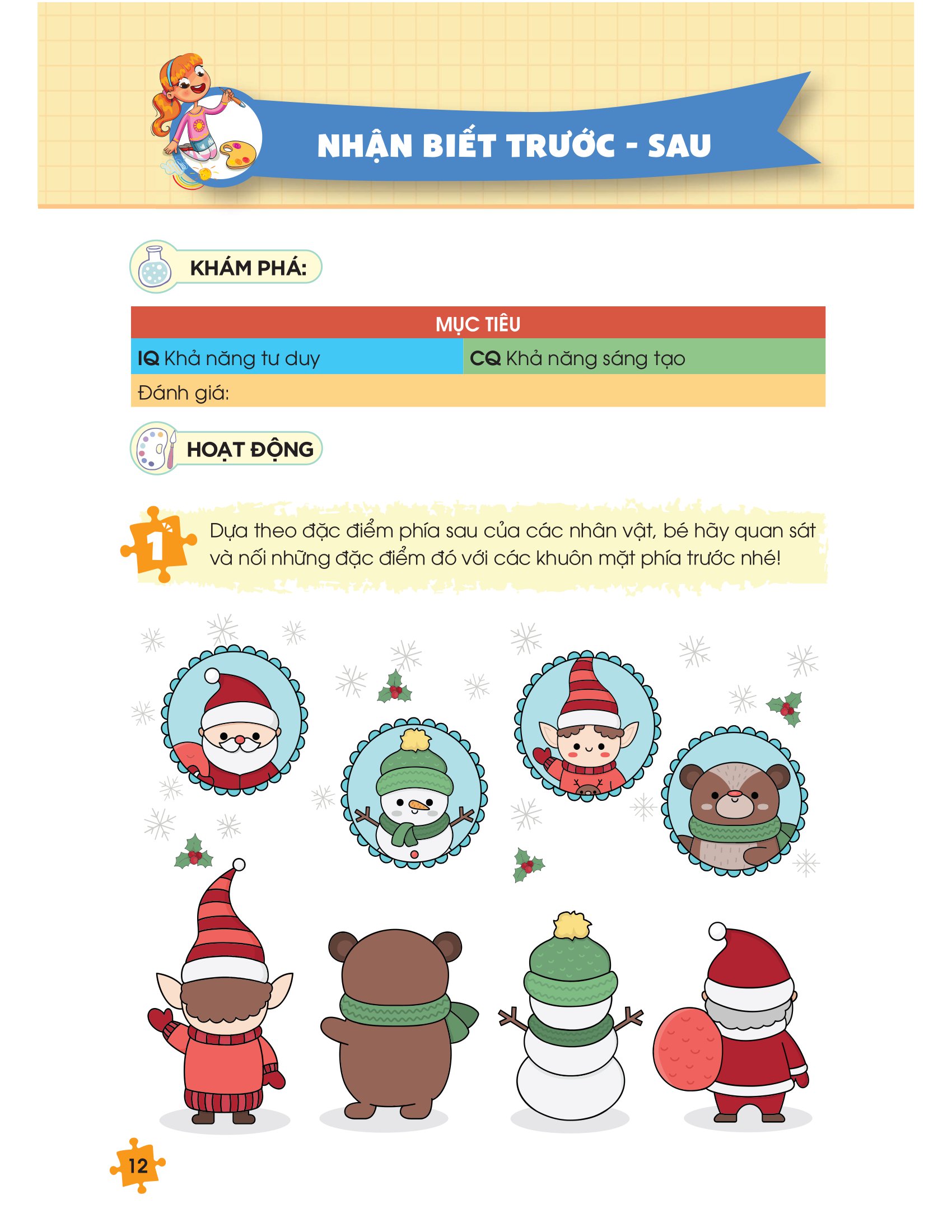 iq montessori logic - phát triển toàn diện khả năng tư duy logic cho trẻ từ 3-6 tuổi