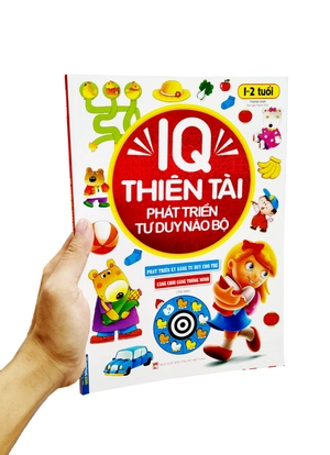 iq thiên tài phát triển tư duy não bộ 1 - 2 tuổi (tái bản 2023)