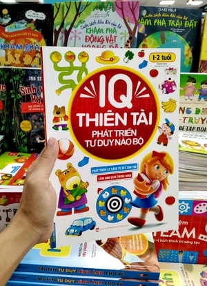 iq thiên tài phát triển tư duy não bộ 1 - 2 tuổi (tái bản)
