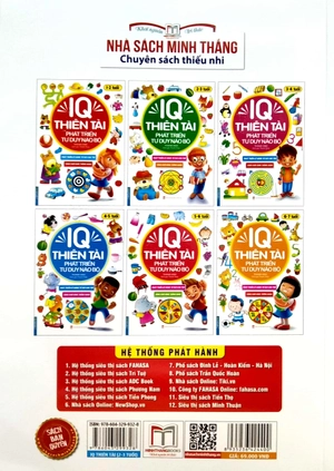 iq thiên tài phát triển tư duy não bộ 2 - 3 tuổi (tái bản)
