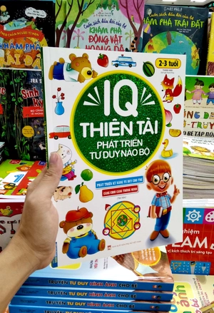 iq thiên tài phát triển tư duy não bộ 2 - 3 tuổi (tái bản)