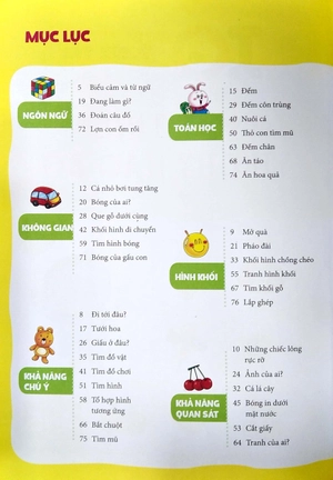 iq thiên tài phát triển tư duy não bộ 4 - 5 tuổi (tái bản)