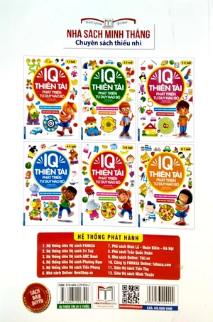 iq thiên tài phát triển tư duy não bộ 4 - 5 tuổi (tái bản)