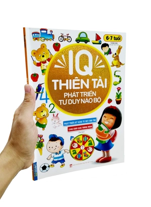 iq thiên tài phát triển tư duy não bộ 6 - 7 tuổi (tái bản 2023)