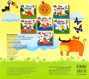 iq - tìm chỗ sai - luyện khả năng quan sát và năng lực phân biệt, phán đoán sự vật của trẻ