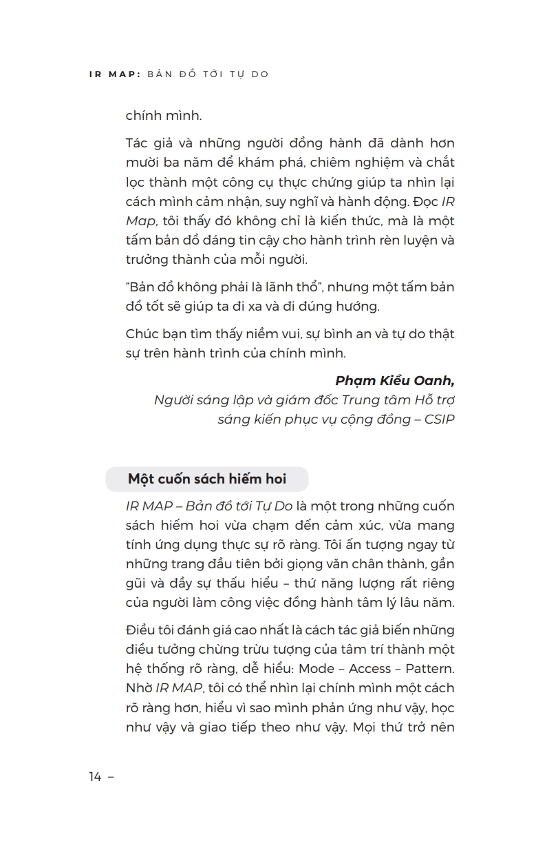 IR MAP - Bản Đồ Tới Tự Do