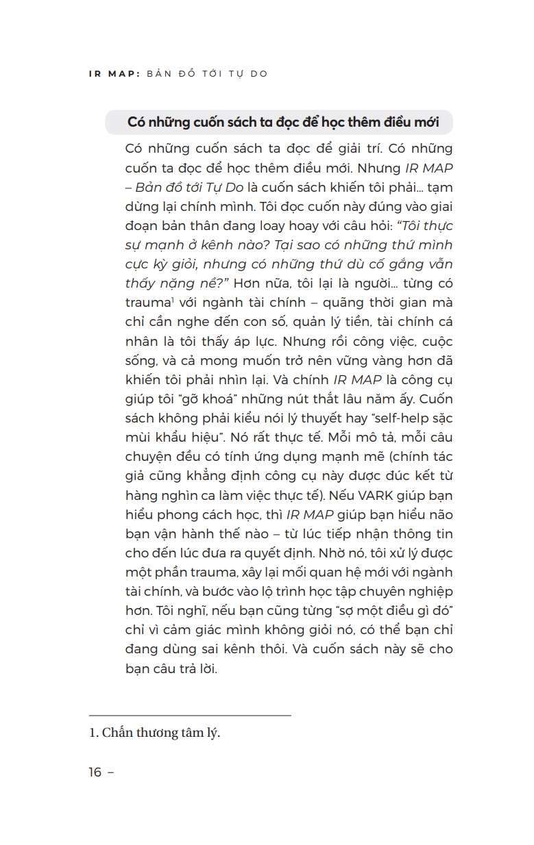 IR MAP - Bản Đồ Tới Tự Do