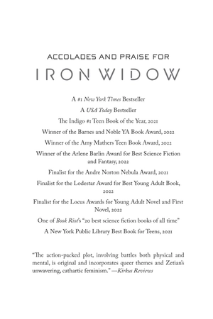 iron widow (paperback)