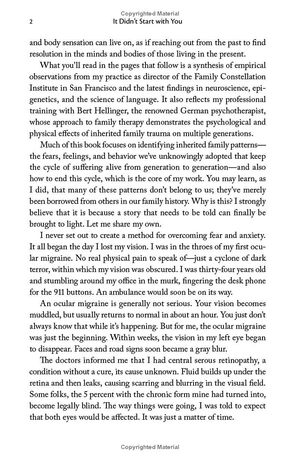 it didn't start with you