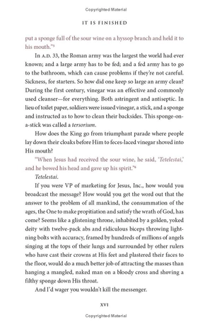 it is finished: a 40-day pilgrimage back to the cross