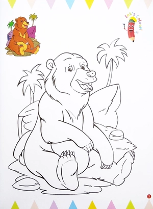 itℹs my first animals colouring book